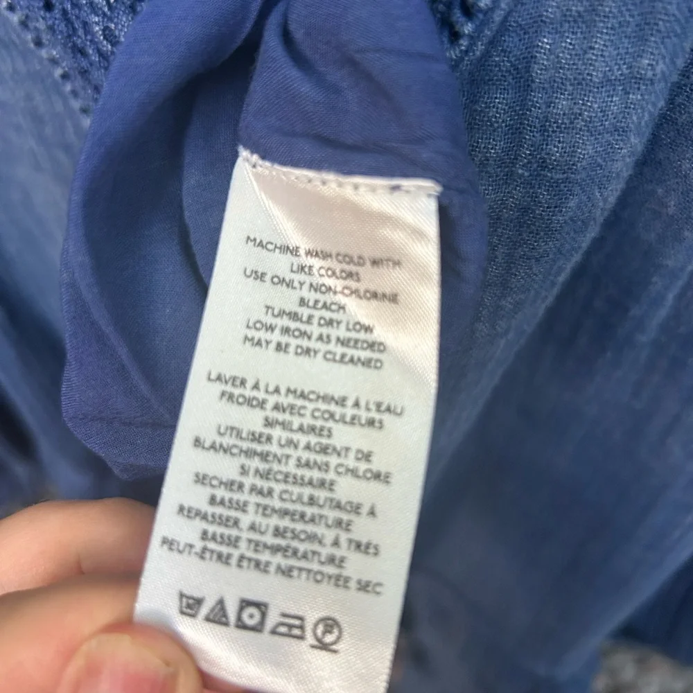 NWOT Free People Sachi Mini Dress Blue